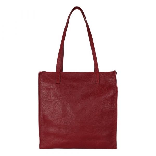 Baggyshop | Paper Bag Exclusive leer - Bordeaux